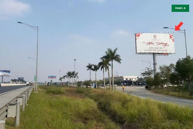 Horizontal Unipole Billboard at KM 53+000 (P), Gia Phuc, Hai Phong City