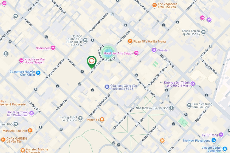 Map - E-tower Panel Billboard tại 06 Vo Van Tan Street, Ward 6, Ho Chi Minh City