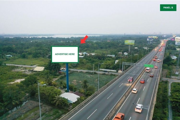 Horizontal Unipole Billboard at Long Phuoc Toll Station, Long Phuoc, Ho Chi Minh City