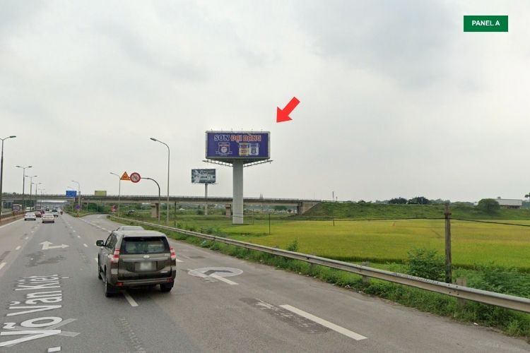 Unipole Billboard at Point 19B, Soc Son, Ha Noi City