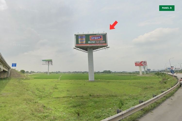 Unipole Billboard at Point 19B, Soc Son, Ha Noi City