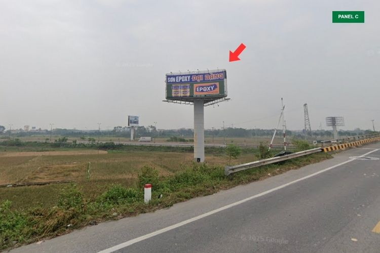 Unipole Billboard at Point 19B, Soc Son, Ha Noi City