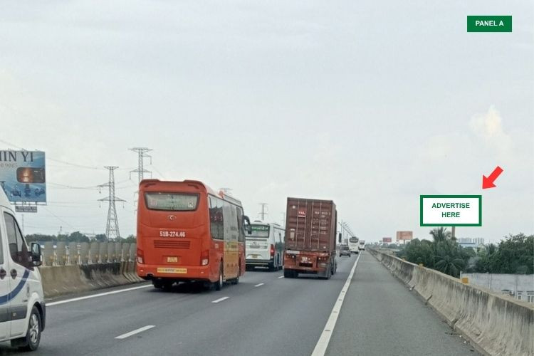 Horizontal Unipole Billboard at Km13, Luong Hoa, Tay Ninh