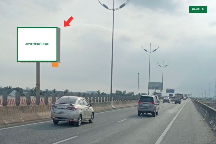 Horizontal Unipole Billboard at Km13, Luong Hoa, Tay Ninh