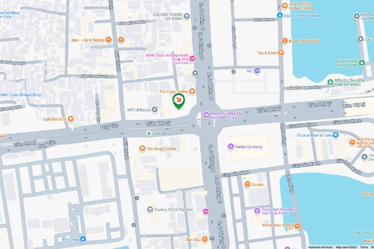Map-Horizontal Wallscape Billboard at 6 Duy Tan, Hoa Cuong Ward, Da Nang City