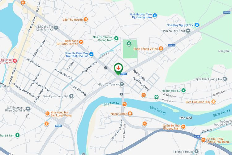 Map -  Wall-mounted Pano Billboard at Phan Chau Trinh – Thanh Hoa Intersection, Da Nang City