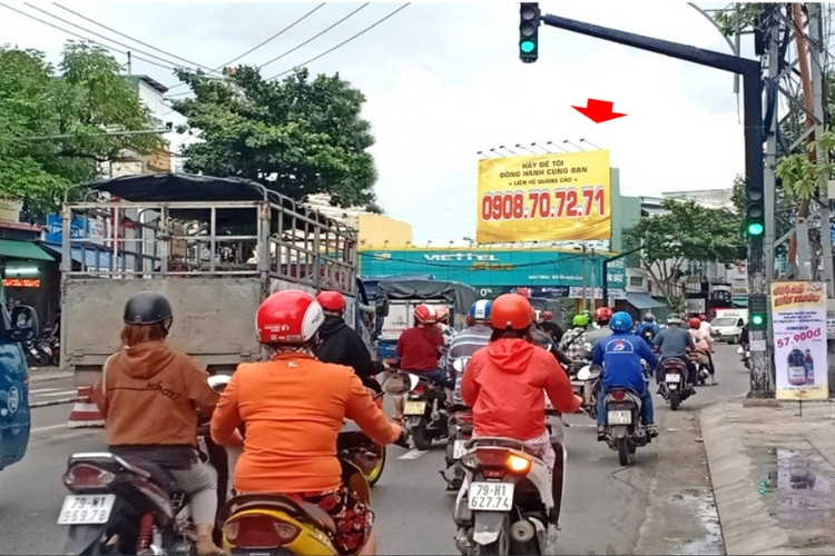 1 Panel Horizontal Wallscape Billboard at 218 Le Hong Phong, Nha Trang Ward, Khanh Hoa (opposite CoopMart Nha Trang)
