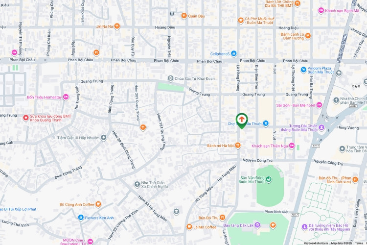 Map- Horizontal Wallscape Billboard at 54 Le Hong Phong, Buon Ma Thuot Ward, Daklak