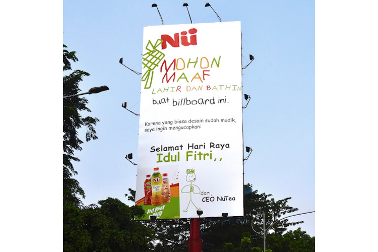 Billboard Humor Jakarta Indonesia