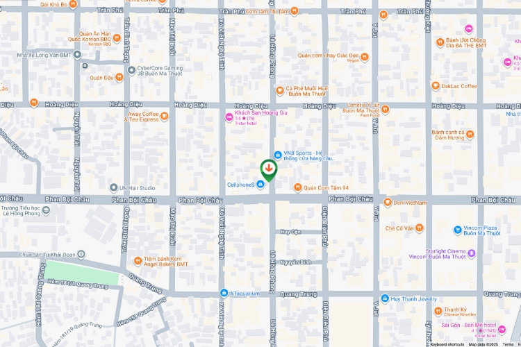 Map-Horizontal Wallscape Billboard at 112 Phan Boi Chau, Buon Ma Thuot Ward, Daklak