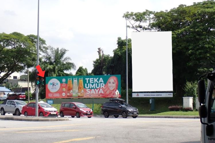 1 Panel Free Standing Billboard at Persiaran Mewah, Bandar Tun Razak, Kuala Lumpur