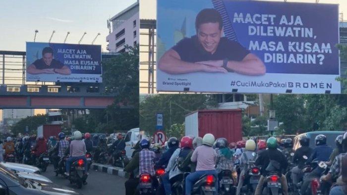 Viral Billboard (JPO) at Surabaya Indonesia
