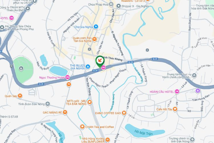 Map - Horizontal Wall-mounted Pano Billboard at 139 Street 23/3, Bac Gia Nghia, Lam Dong