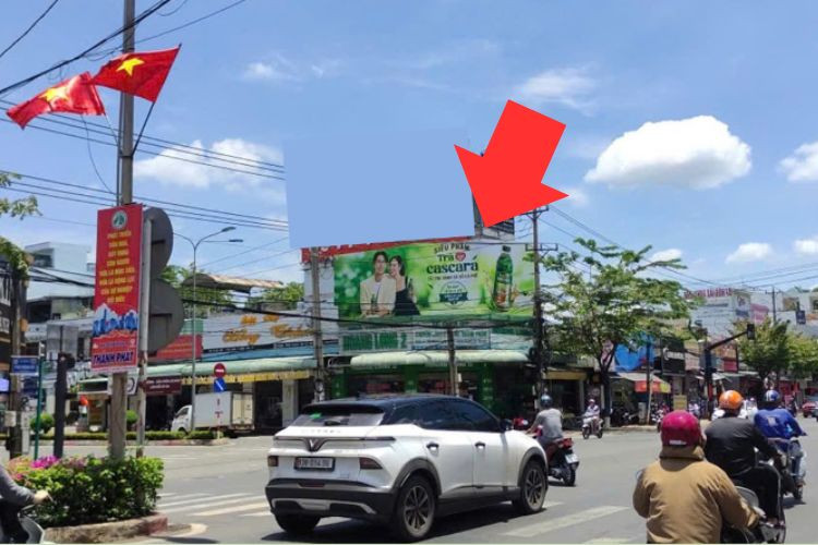 1 Panel Horizontal Wallscape Billboard at 902 Phu Rieng Do, Binh Phuoc Ward, Dong Nai