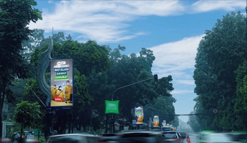 Ornamen Kujang in Bogor Indonesia