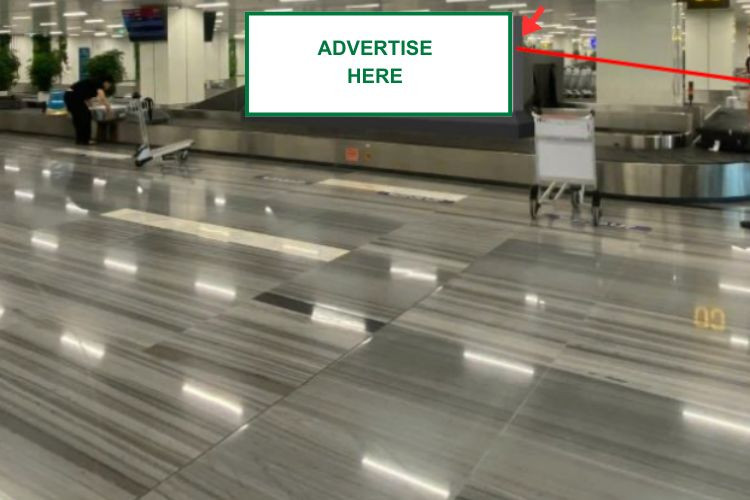 1 Panel Horizontal Light Box Billboard at T3 Tan Son Nhat Airport, Tan Son Hoa Ward, Ho Chi Minh City (Baggage Carousel No. 05 Area, Domestic Arrivals Terminal)