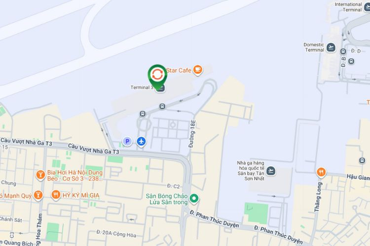 Map - Horizontal Light Box Billboard at T3 Tan Son Nhat International Airport, Tan Son Hoa Ward, Ho Chi Minh City (Baggage Carousel No. 06 Area, Domestic Arrivals)