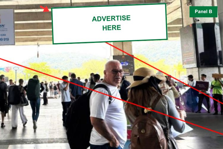 Panel B - Horizontal Light Box Billboard at Phu Quoc International Airport, Phu Quoc, An Giang (Public Area Side, Domestic Arrivals Terminal)