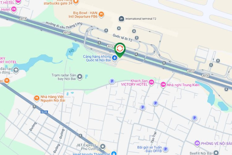 Map - Horizontal Light Box Billboard at Noi Bai International Airport, Noi Bai Ward, Ha Noi City (Conveyor belt No. 01, Domestic Arrival restricted area – Wing B, Level 1, Terminal T1)
