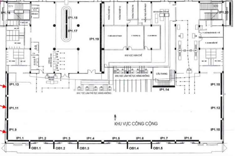 Map - Horizontal Wall-mounted Pano Billboard at Dong Hoi Airport, Dong Thuan Ward, Quang Tri (IP 1.11 Level 1, airline ticketing area, to the right of the arrivals exit, shared public hall for both departures and arrivals)