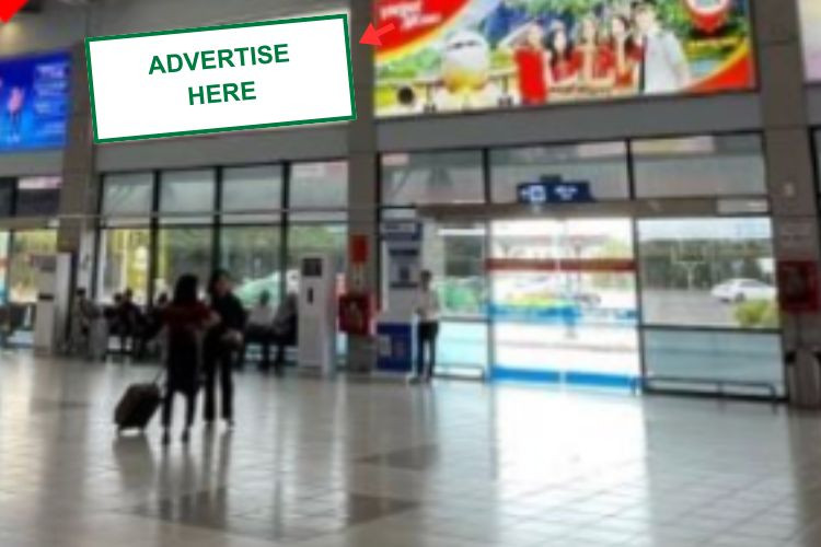 1 Panel Horizontal Wall-mounted Pano Billboard at Dong Hoi Airport, Dong Thuan Ward, Quang Tri (IP 1.5, Level 1, in the public hall for both departures and arrivals)