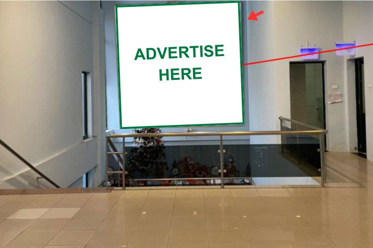 1 Panel Horizontal Wall-mounted Pano Billboard at Dong Hoi Airport, Dong Thuan Ward, Quang Tri (departure lounge)