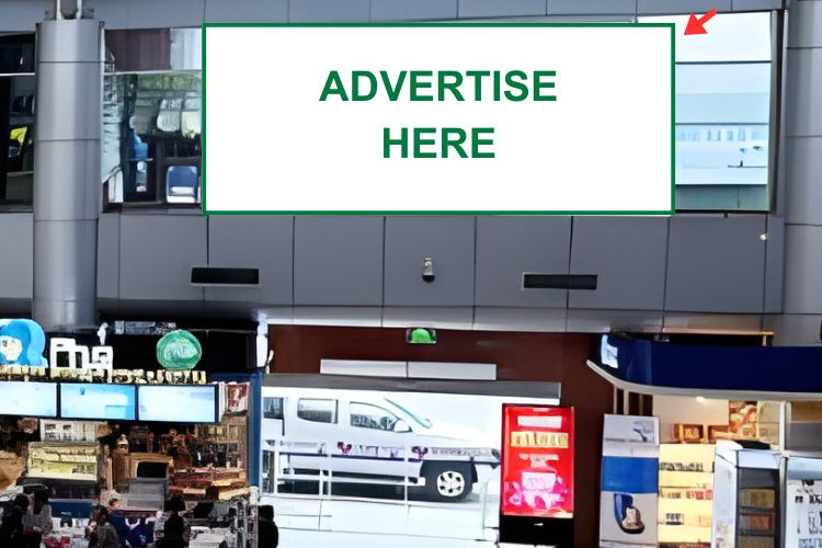 Horizontal Wall-mounted Pano Billboard at Cam Ranh International Airport, Bac Cam Ranh Ward, Khanh Hoa (IP11, Level 1 area, passenger exit of the Domestic Arrivals Terminal)