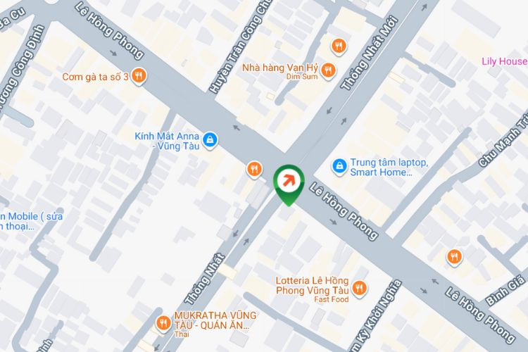 Map - Vertical Wallscape Billboard at 364 Le Hong Phong, Tam Thang Ward, Ho Chi Minh City