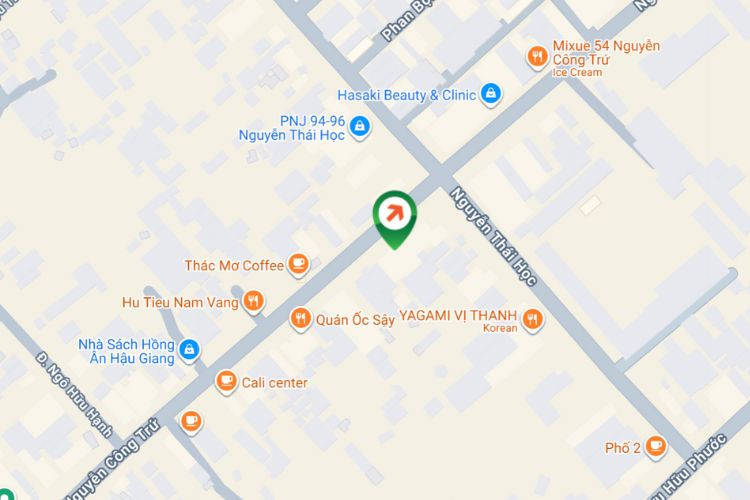 Map - Horizontal Wallscape Billboard at 39 Nguyen Cong Tru, Vi Thanh Ward, Can Tho City (Bach Hoa Xanh)