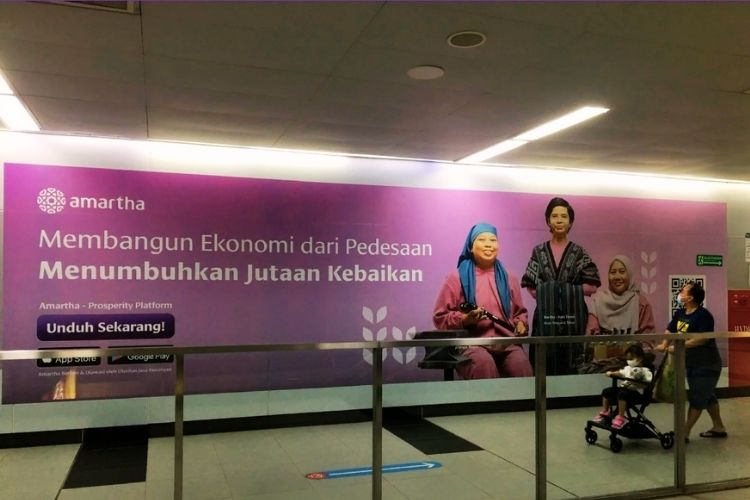 billboard transit indonesia iklan transit MRT