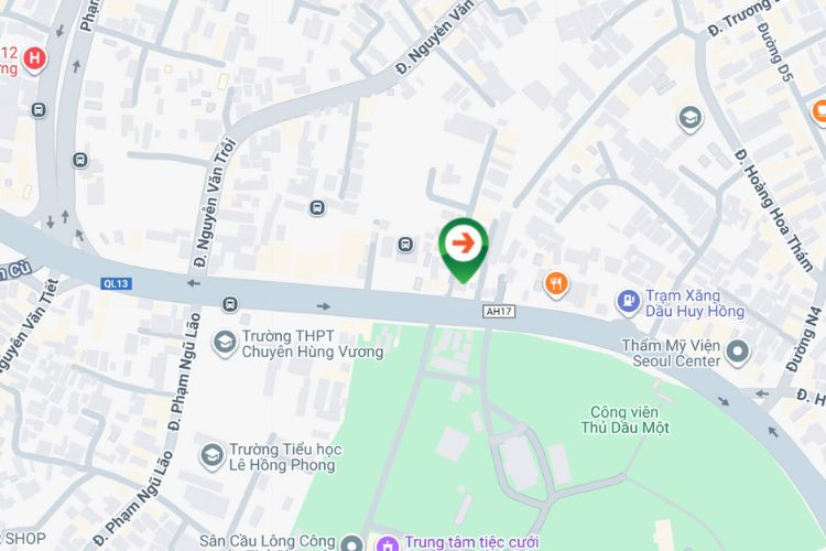 Map - Horizontal Wallscape Billboard at 596 Dai Lo Binh Duong, Thu Dau Mot Ward, Ho Chi Minh City