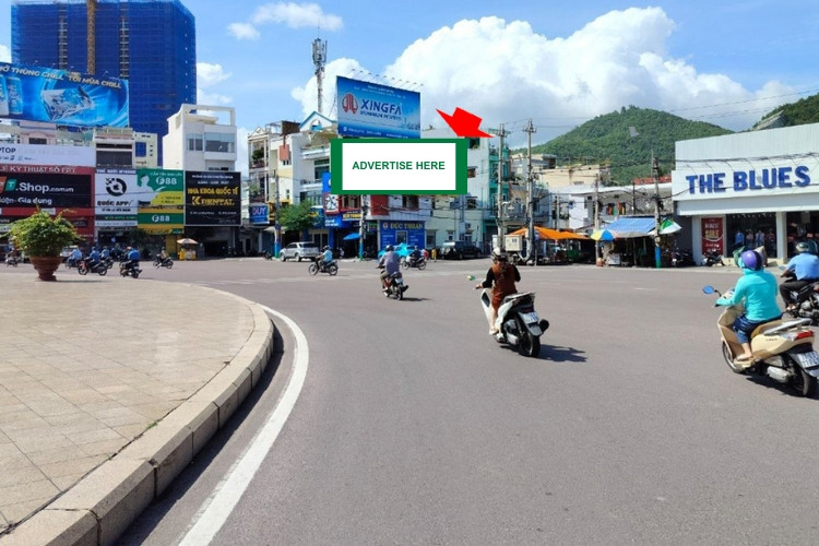 1 Panel Horizontal Wallscape Billboard at 48 Dong Da, Quy Nhon Ward, Gia Lai