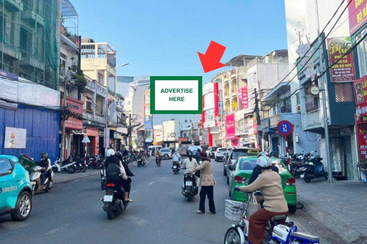 1 Panel Horizontal Wallscape Billboard at 155 Phan Dinh Phung, Xuan Huong Ward, Lam Dong