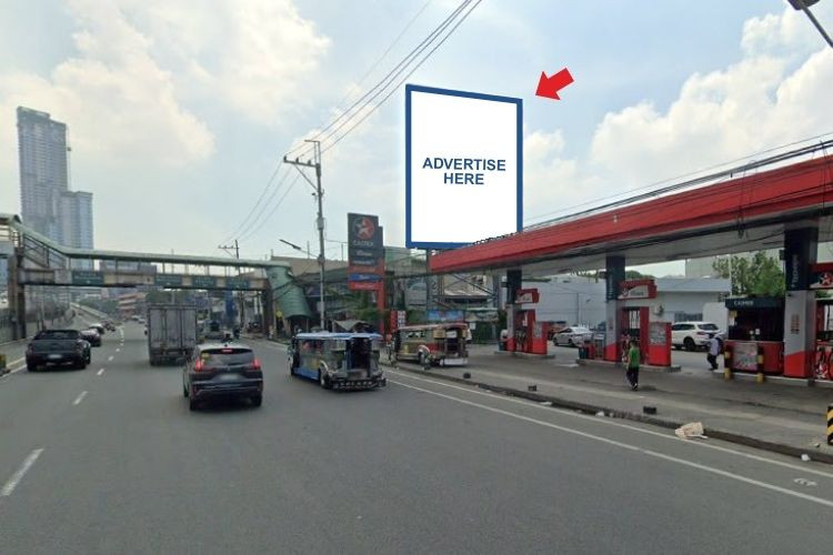 Vertical Digital Screen Billboard at EDSA Malibay, Pasay, Metro Manila (Beside Caltex Station)