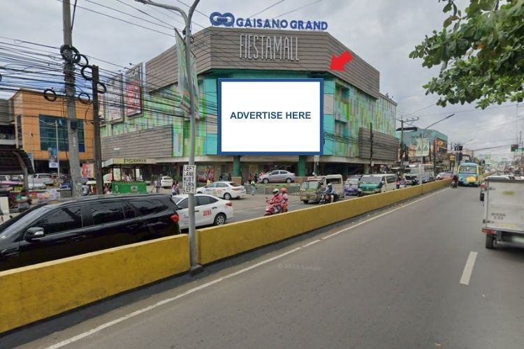 Horizontal Digital Screen Billboard at Cebu South Road, Talisay, Cebu (On the Facade of Gaisano Grand Fiestamall)