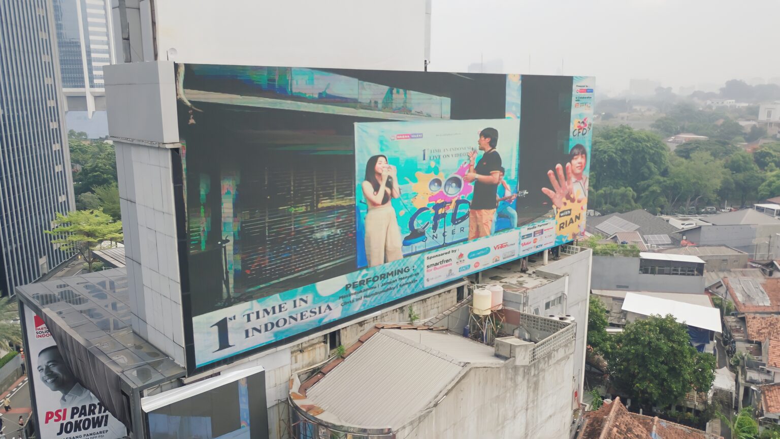 Konser Live Videotron di CFD Jakarta