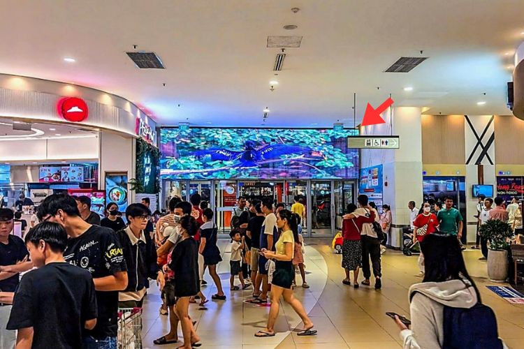 2 Panel Horizontal LED Screen Billboard at 30 Tan Thang, Tay Thanh, Ho Chi Minh City (AEON MALL Tan Phu)