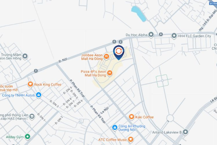 Map - Horizontal LCD Billboard at Aeon Mall Ha Dong, Tay Mo Ward, Ha Noi City