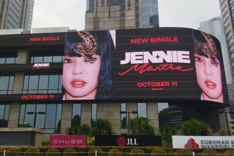 Videotron DOOH Jennie Blackpink Comeback Project
