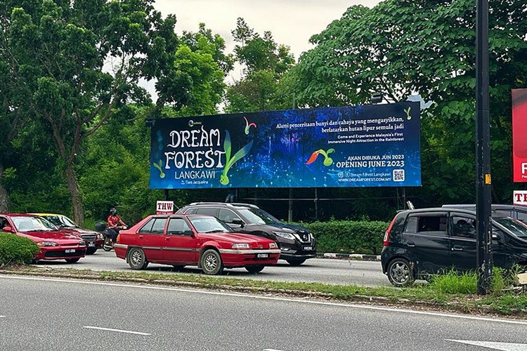 1 Panel Free Standing Billboard at Jalan Padang Matsirat / Jalan Gaong, Langkawi, Kedah
