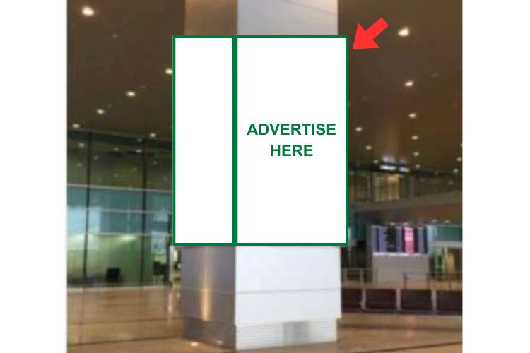 4 Sided Vertical Airport LED Screen Billboard at Cam Ranh International Airport, Bac Cam Ranh Ward, Khanh Hoa