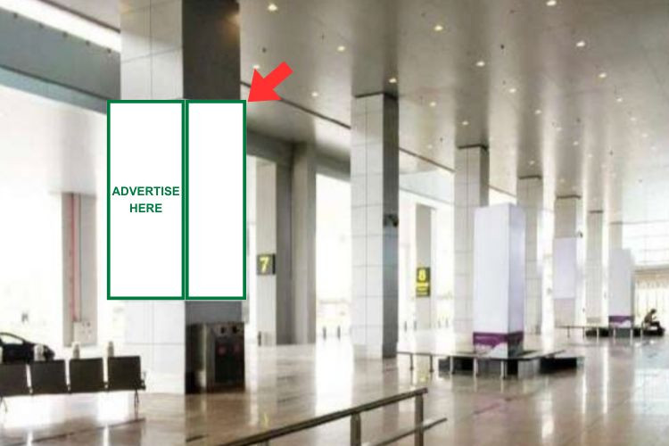 4 Sided Vertical Airport LED Screen Billboard at Cam Ranh International Airport, Bac Cam Ranh Ward, Khanh Hoa