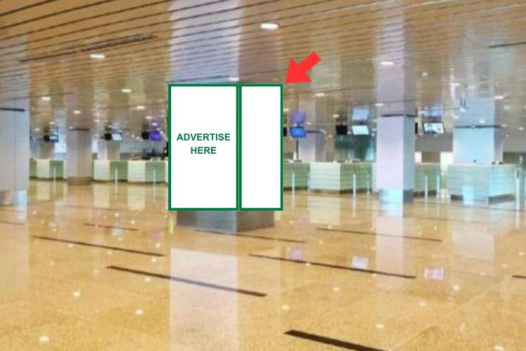 Day view - Vertical Airport LED Screen Billboard at Cam Ranh International Airport, Bac Cam Ranh Ward, Khanh Hoa