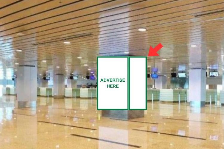 2 Sided Vertical Airport LED Screen Billboard at Cam Ranh International Airport, Bac Cam Ranh Ward, Khanh Hoa