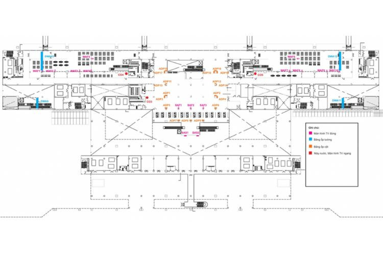 Map - Vertical Airport LED Screen Billboard at Cam Ranh International Airport, Bac Cam Ranh Ward, Khanh Hoa