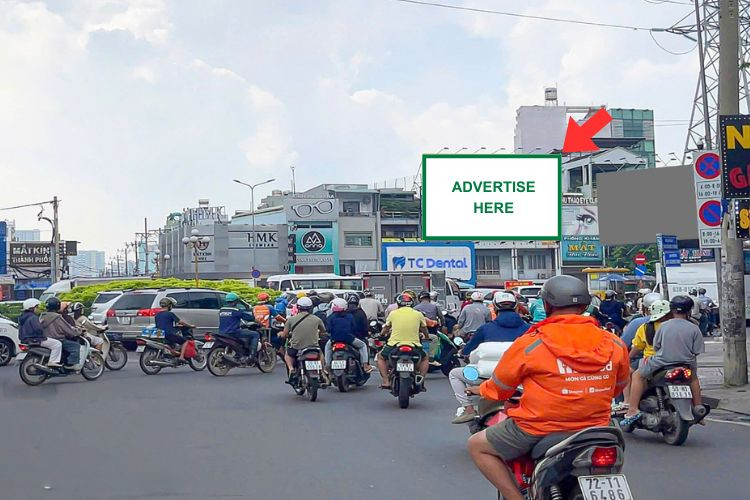 1 Panel Horizontal Wall-mounted Pano Billboard at 1093 Hau Giang, Binh Phu Ward, Ho Chi Minh City