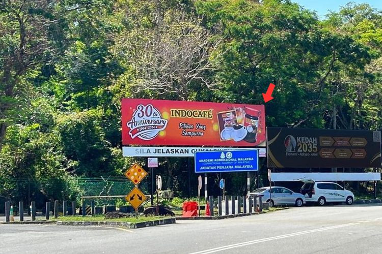Free Standing Billboard at Persiaran Putera, Langkawi, Kedah (infront Jetty Point)