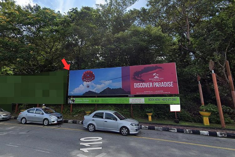 1 Panel Free Standing Billboard at Persiaran Putra, Langkawi, Kedah (in front of Jetty Point [C])
