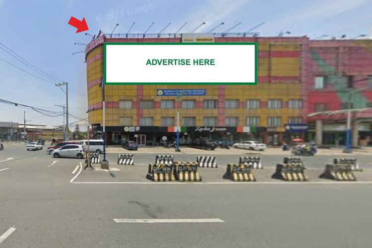 Vertical Wall-Mounted Billboard at 26 Asian Highway, Santo Tomas, Batangas (On the facade of Liana's Mall)