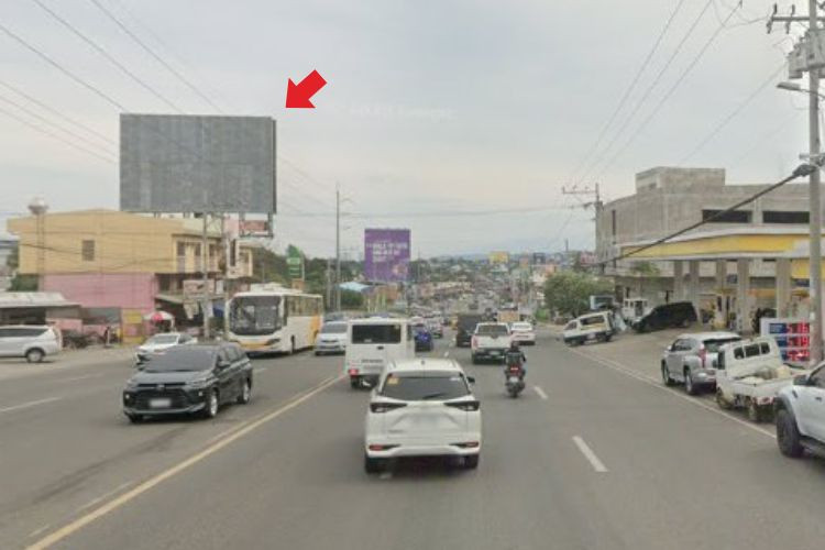 1 Panel Horizontal Rooftop Billboard at Carlos P. Garcia National Highway, Buhangin, Davao City, Davao del Sur (Near Francisco Bangoy International Airport)